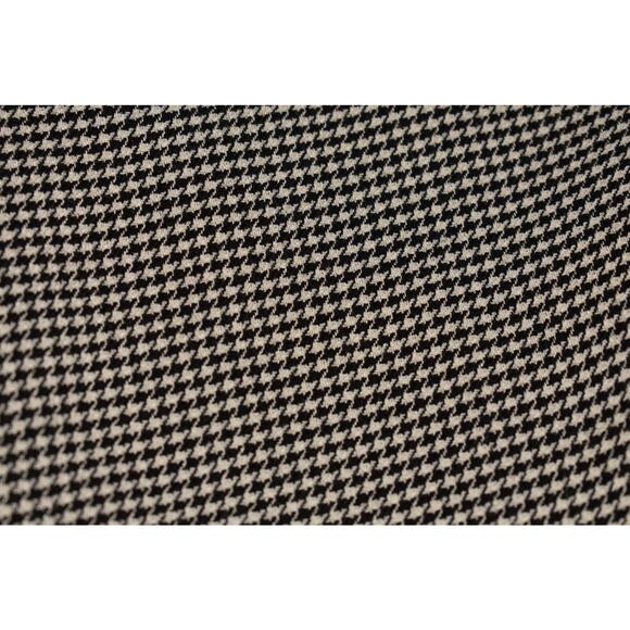 ANN TAYLOR $99 Black White Houndstooth Side Zip‎ Stretch Knit Flare Leg Pant 10 - Picture 3 of 4